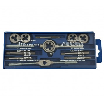 Набор 1601009 12ед плашек и метчиков SIGMA-2