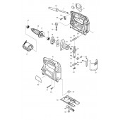 Балансировочная 344614-8 пластина для лобзика Makita