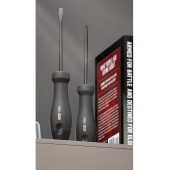 Набор HT1002C отверток "Home Series Gray" 2шт SL5x100+PH1x100 рукоятка из софттач пластика Deli