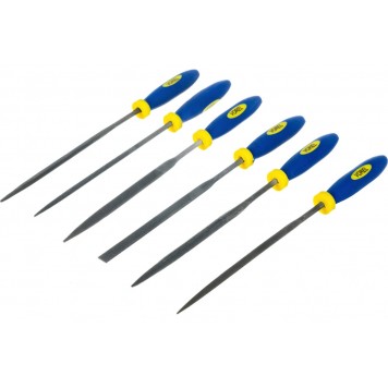 Надфили 25351 набор L140мм (6шт) "Vorel"-1