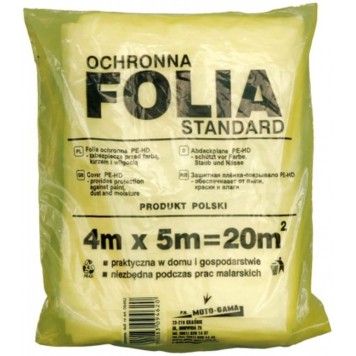 Плёнка 09463 защитная для ремонтных работ 4х5м 15мкм VOREL-1