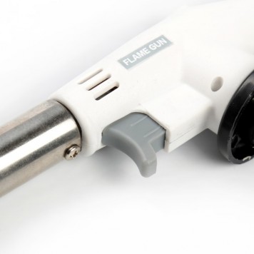 Горелка D7051 белая газовая пьезо (цанг) REFRESH MAX-1