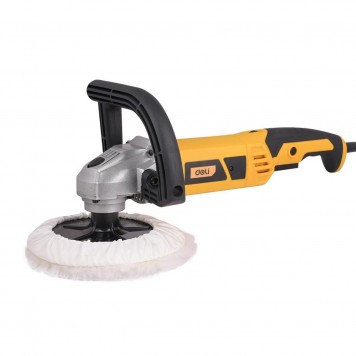 Шлифмашина DL-PG180-E1 полировальная сетевая 1200 Вт, 180 мм, 800-3600 об/мин Deli Шлифмашина DL-PG180-E1 полировальная сетевая 1200 Вт, 180 мм, 800-3600 об/мин Deli