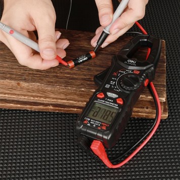 Мультиметр DL334204 клещи цифровые Deli-4