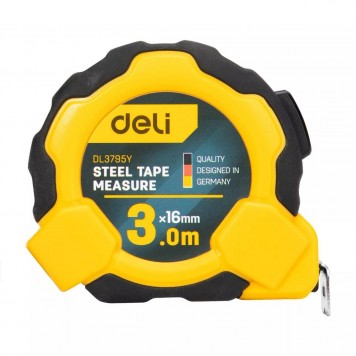 Рулетка DL3795 3мх16мм, Deli