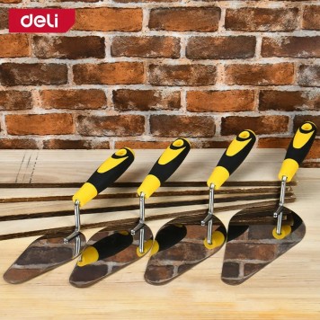 Мастерок DL509217 нержавеющая сталь 175мм, капля, Deli-1