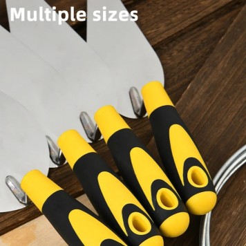 Мастерок DL509217 нержавеющая сталь 175мм, капля, Deli-3