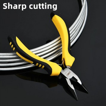 Бокорезы DL103206 мини 110мм, двухкомпонентная рукоять Deli-4