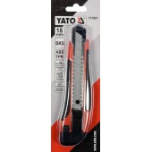 Нож YT-75071 с выдвижным лезвием 18 мм YATO