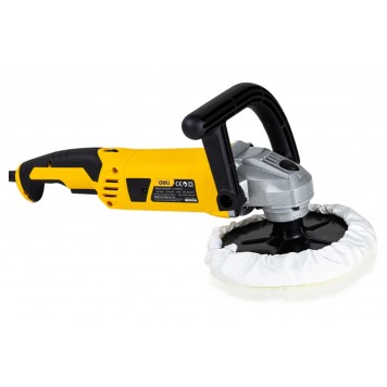 Шлифмашина DL-PG180-E1 полировальная сетевая 1200 Вт, 180 мм, 800-3600 об/мин Deli-11