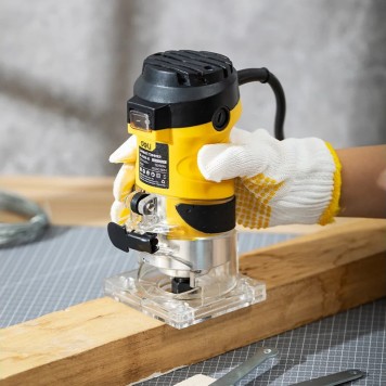 Фрезер DL-XB06-E1 кромочный 550 Вт Deli-6