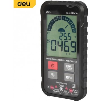 Мультиметр DL334504 многофункциональный цифровой Deli-1