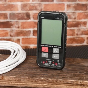 Мультиметр DL334504 многофункциональный цифровой Deli-6