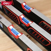 Уровень DL290800K зеркальный глазок, двухсторонняя фрезеровка 80 см Deli