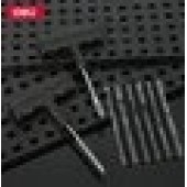 Ремкомплект DL120001 для бескамерных шин (шило, рашпиль, 5 резиновых жгутов) Deli