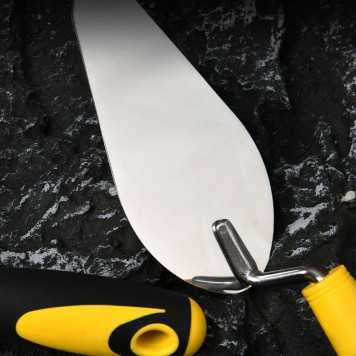 Мастерок DL509219 нержавеющая сталь 225мм, капля, Deli-2