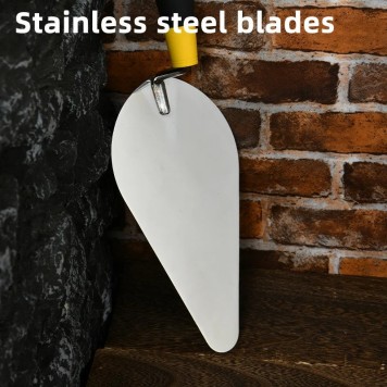 Мастерок DL509219 нержавеющая сталь 225мм, капля, Deli-3