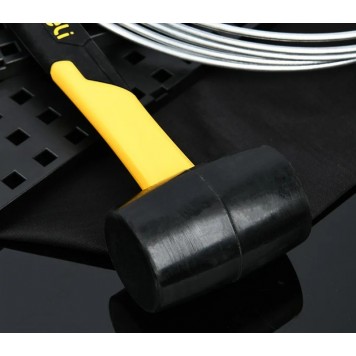 Молоток DL5908 резиновая 225 грамм, фиберглассовая рукоять с резиновой вставкой Deli-4