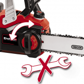 Пила цепная аккумуляторная PXC GE-LC 36/35 Li + 2 акк.4,0 + ЗУ двойное Twincharger 3А Einhell