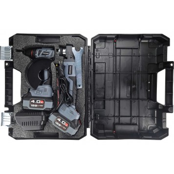 Набор аккумуляторных инструментов 2в1 E0220: УШМ MKDGA-18V + шуруповерт MKBL-18B ProfiPower-4