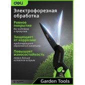 Ножницы DL580351 газонные 340мм, тефлоновое покрытие, сталь SK5, возвратная пружина Deli