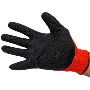Перчатки 8868 рабочие Полиамидные с покрытием из латекса-4