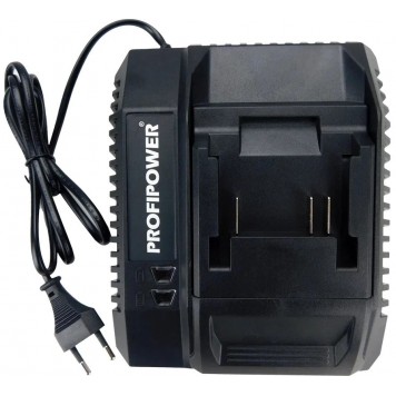 Гайковёрт E0189 бесщ. ударный PROFIPOWER T-2500N (18В,Li-ion-1шт, 8.0Ач, 2500Нм, З/У,-13