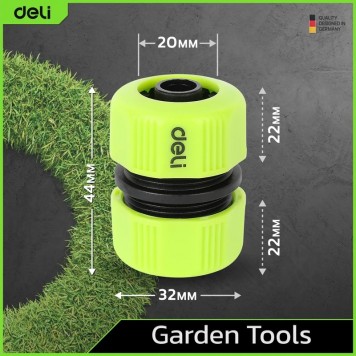 Муфта DL8794 соединитель для поливочных шлангов 1/2`` Deli-6