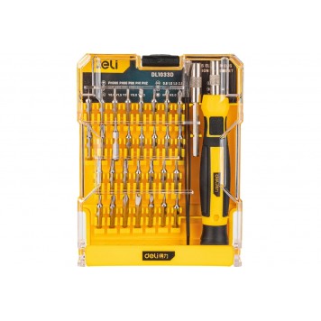 Набор DL1033D отверток прецизионных 33 предмета пинцет в комплекте REFRESH-5