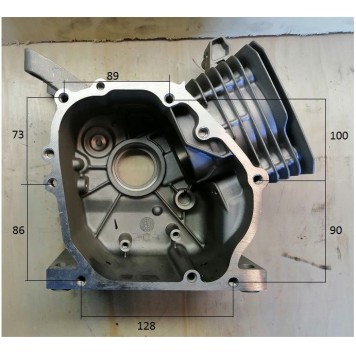 Блок бензинового двигателя 021126 170F (D=70)/CRANKCASE ASSY (34011-00009-00)-3