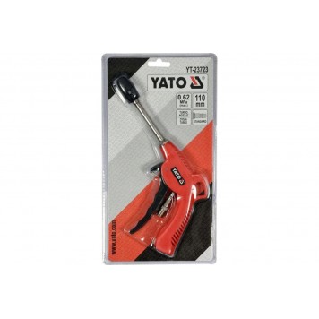 Пневмопистолет YT-23723 для продувки Турбо-длинный YATO-1