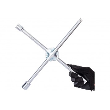 Ключ YT-0801 баллонный-крест CV 17х19х21х1/2" усиленный YATO-3