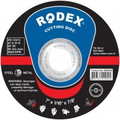 Круг RODEX 150*1.6*22 отрезной по металлу уп25шт SRM16150