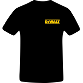 Футболка DEWALT черная подарок