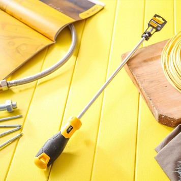 Отвёртка крестовая DL638300 PH3x300 мм, CR-V Deli-2