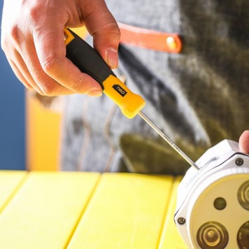 Отвёртка крестовая DL633075 PH0x75 мм, CR-V Deli-2