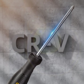 Отвёртка DL625075 крестовая PH1x75мм, CR-V Deli-2