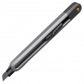 Нож технический HT4009 "Home Series Black" 9 мм, сегментированное лезвие Deli