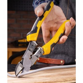 Бокорезы DL102008 диагональные многофункциональные 200 мм Deli-2