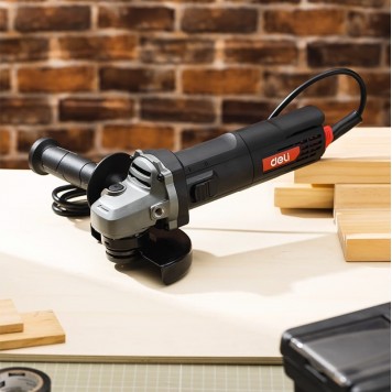 Угловая шлифмашинка DE-JM125-4E 890 Вт, 125 мм Deli "Red Line"-6