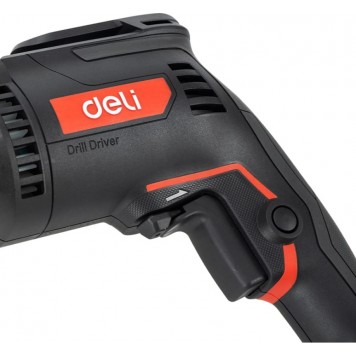 Дрель безударная DE-DZ10-2E сетевая 500 Вт, ключевой патрон 10 мм Deli "Red Line"-2