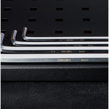 Ключи DL3590 шестигранные удлиненные, набор из 9 шт. (1,5-10 мм) Deli-1