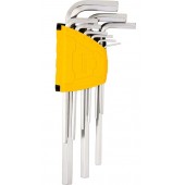 Ключи DL3590 шестигранные удлиненные, набор из 9 шт. (1,5-10 мм) Deli