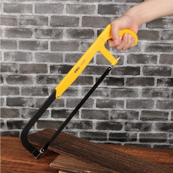 Ножовка по металлу DL6008 раздвижная трехразмерная 200/250/300 мм Deli-2