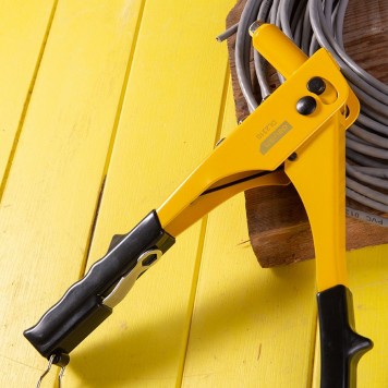 Заклёпочник DL2310 ручной 250 мм (диаметр 2,4/3,2/4,0/4,8 мм) Deli-6