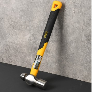 Молоток DL443020 рихтовочный 900 гр, фиберглассовая рукоять Deli-2