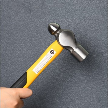 Молоток DL443020 рихтовочный 900 гр, фиберглассовая рукоять Deli-4