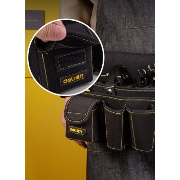 Сумка поясная монтажника DL-P5 (7 карманов) Deli-5