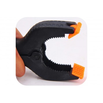 Струбцина DL110006 пружинная, зажим 150мм, Deli-5