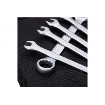 Набор DL130012A комбинированных ключей 12шт, Deli-6